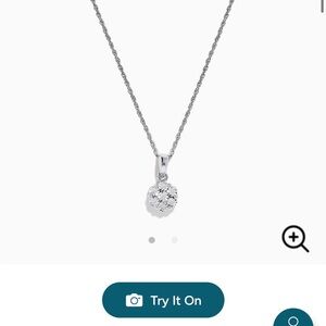 Effy 925 Sterling Silver Diamond Cluster Pendant